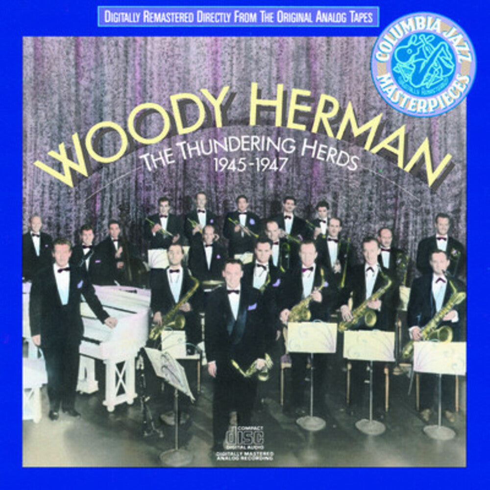the album cover for Woody Herman - Thundering Herds 1945