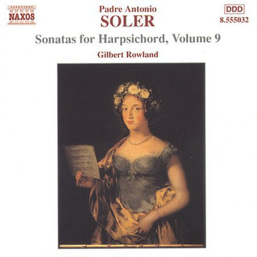 the album cover for Gilbert Rowland - Sonatas for Harpsichord 9