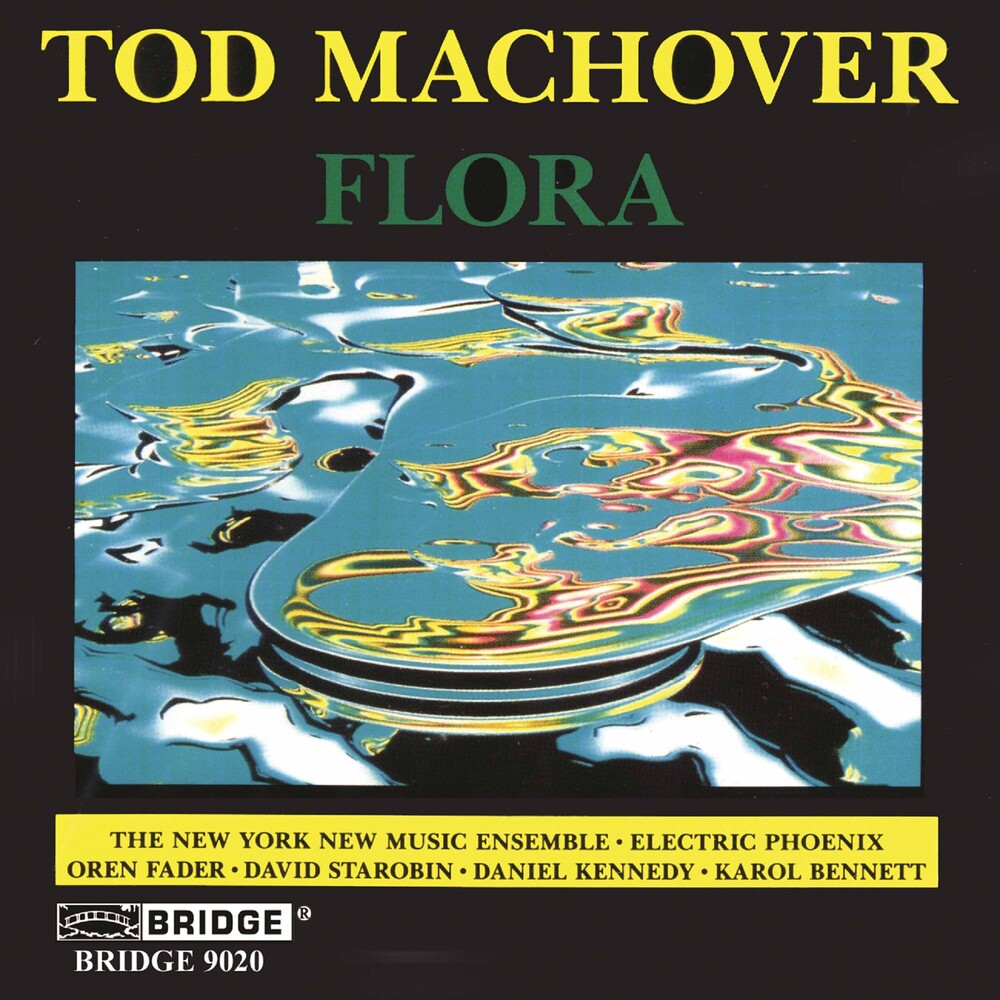 the album cover for Tod Machover - Flora