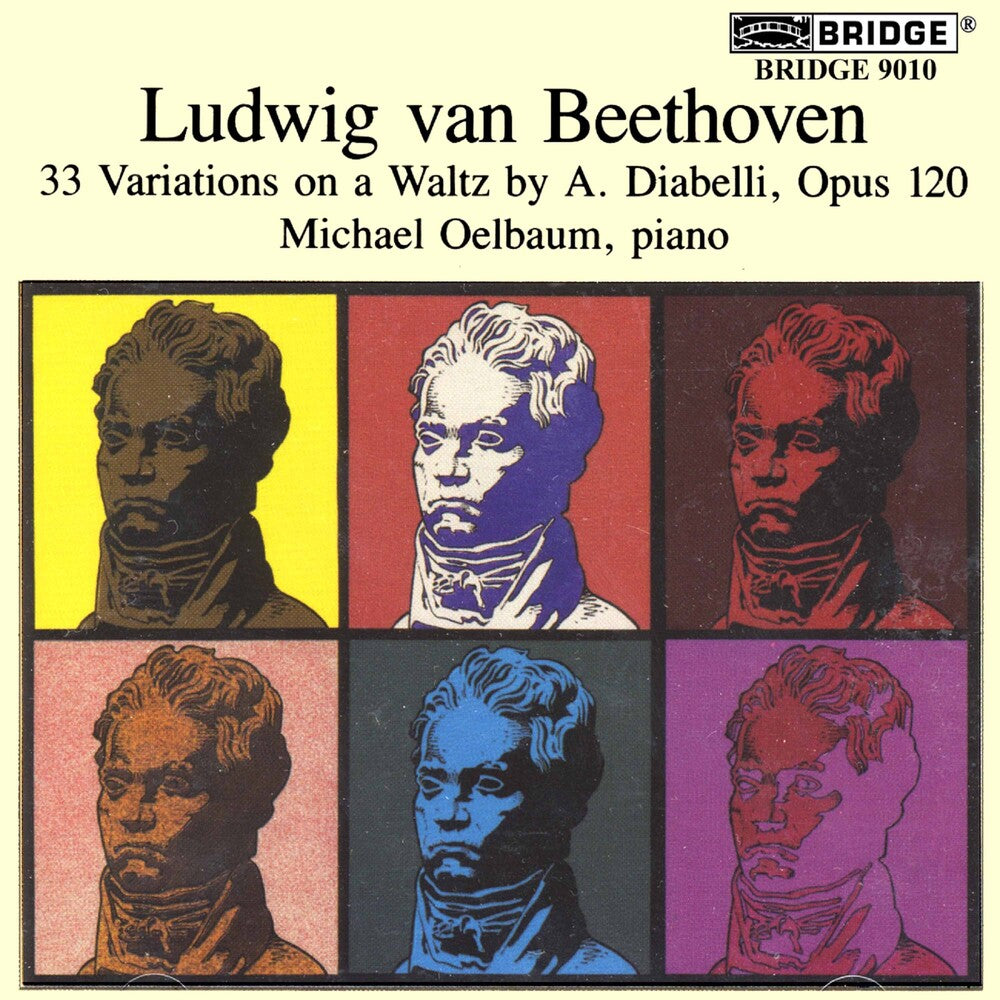 the album cover for Michael Oelbaum - Diabelli Variations