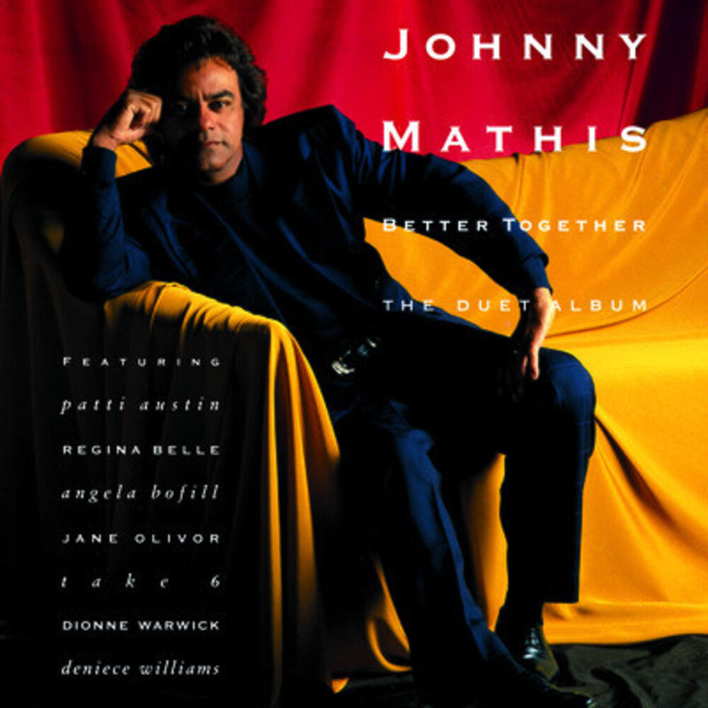 the album cover for Johnny Mathis - Better Together: The Duet Album
