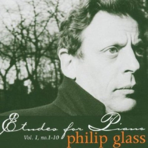 the album cover for Philip Glass - Piano Etudes 1