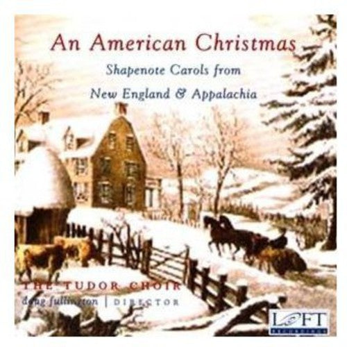 the album cover for Tudor Choir - American Christmas