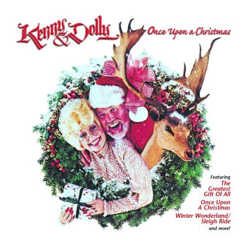 the album cover for ROGERS/PARTON - Once Upon a Christmas