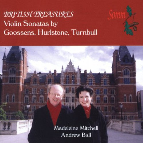 the album cover for Madeleine Mitchell - British Treasures
