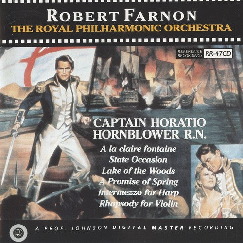 the album cover for Robert Farnon - Captain Horatio Hornblower Suite