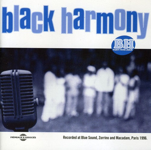 the album cover for Various Artists - Black Harmony/Party with Jesus