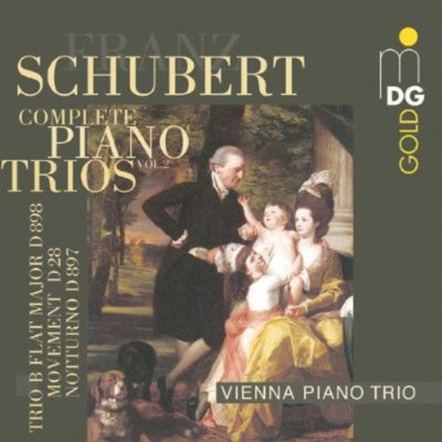 the album cover for F. SCHUBERT - Complete Piano Trios 2
