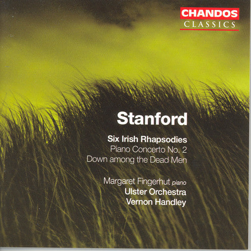 the album cover for Margaret Fingerhut - Six Irish Rhapsodies / Piano Concerto 2