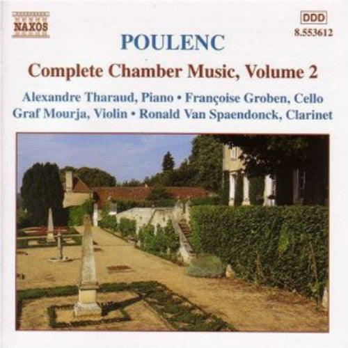 the album cover for Alexandre Tharaud - Complete Chamber Music 2