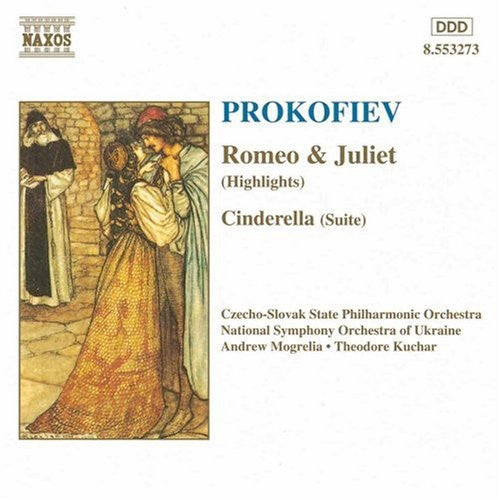 the album cover for Andrew Mogrelia - Romeo & Juliet Highlights / Cinderella Suite