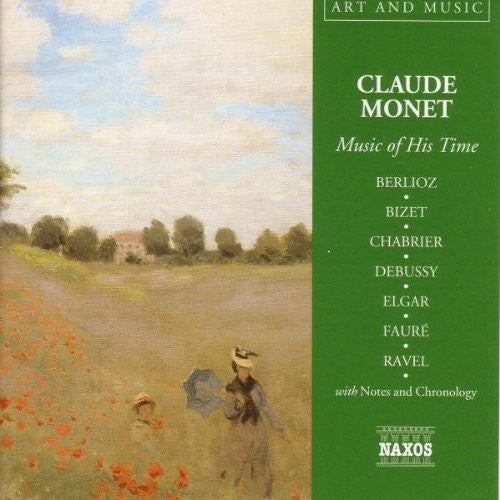 the album cover for Various Artists - Monet: Music of His Time / Various