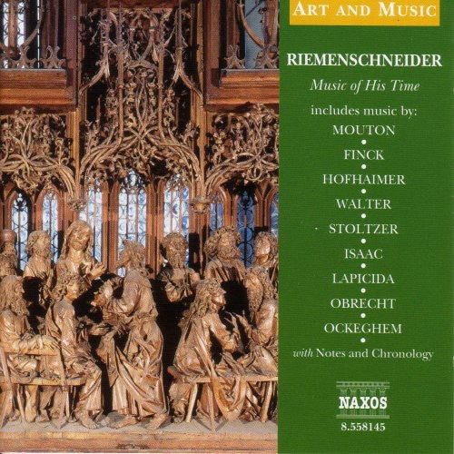 the album cover for Riemenschneider - Music of His Time