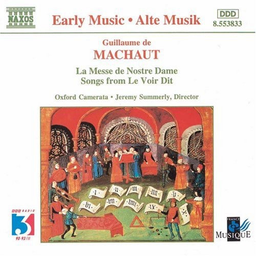 the album cover for Jeremy Summerly - Early Music: La Messe de Nostre Dame