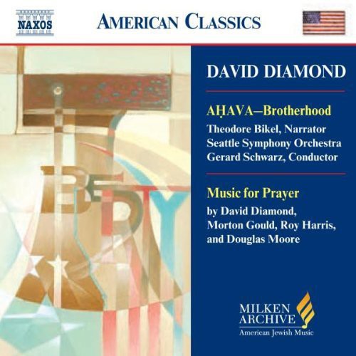 the album cover for Francaix/Milhaud/Canteloube/Ib - Milken Archive of American Jewish Music: Ahava