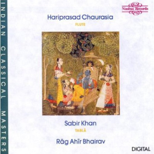the album cover for Chaurasia/Khan - Raga Ahir Bhairav