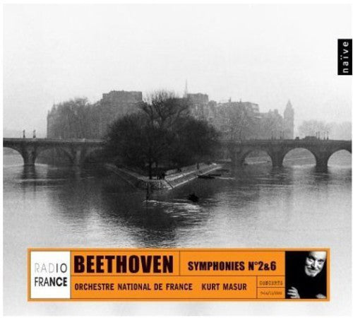 the album cover for L.V. Beethoven - Symphony 2 & 6
