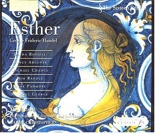 the album cover for Harry Christophers - Esther
