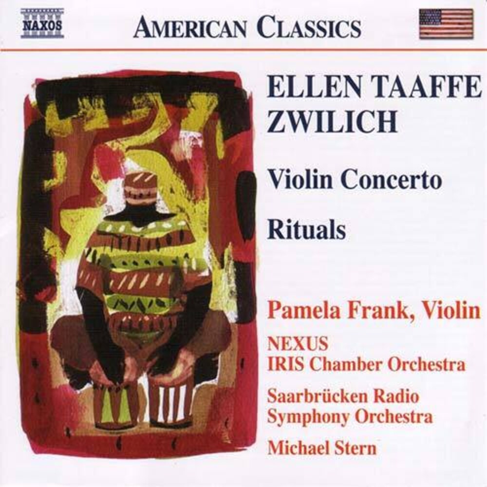 the album cover for Pamela Frank - Violin Concerto / Rituals