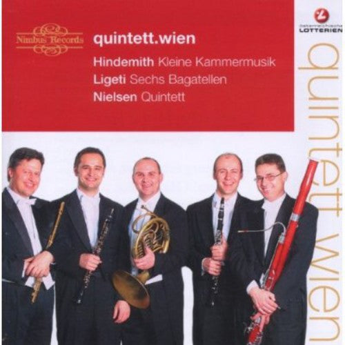 the album cover for Quintett Wien - 20th Century Wind Quintets