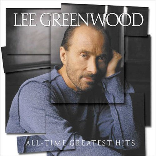 the album cover for Lee Greenwood - All Time Greatest Hits