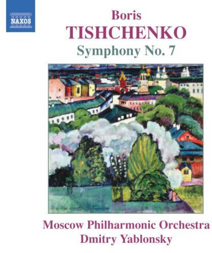 the album cover for Dmitry Yablonsky - Symphony 7 Op 119