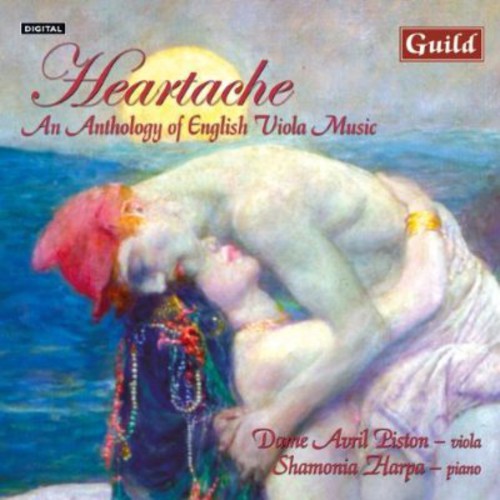 the album cover for Heartache-Anthology Of English - Heartache: Anthology of Englisch Viola Music / Various