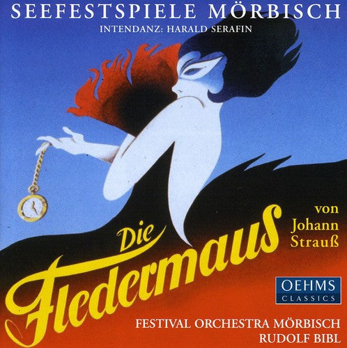 the album cover for J. STRAUSS - Die Fledermaus