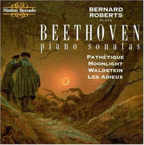 the album cover for Bernard Roberts - Piano Sonatas