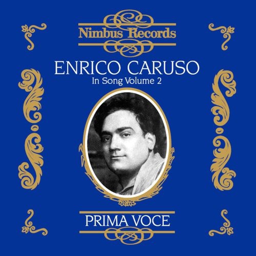 the album cover for Enrico Caruso - Enrico Caruso in Song 2