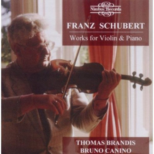 the album cover for Thomas Brandis - Music for Violin & Piano