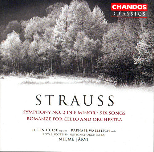 the album cover for Neeme Järvi - Symphony in F Min / Romanze Cello & Orch