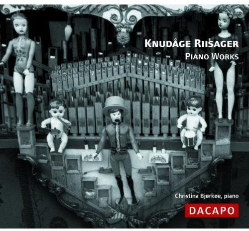 the album cover for K. Riisager - Piano Works