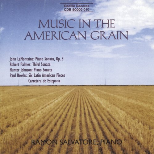 the album cover for J. Montaine - Music in the American Grain