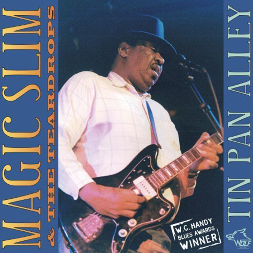 the album cover for Magic Slim & The Teardrops - Tin Pan Alley