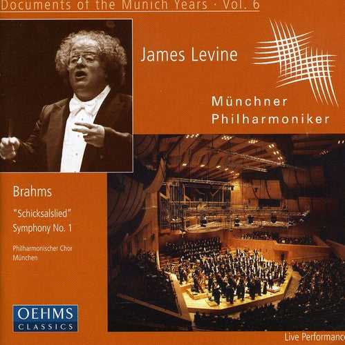 the album cover for J. BRAHMS - Symphony 2 / Song Of Destiny