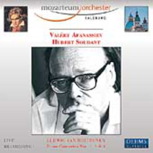 the album cover for L.V. Beethoven - Piano Concertos 1 2 & 4