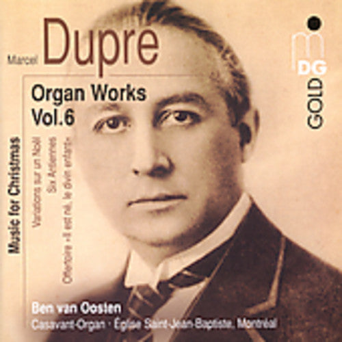 the album cover for M. DUPRE - Organ Works 6