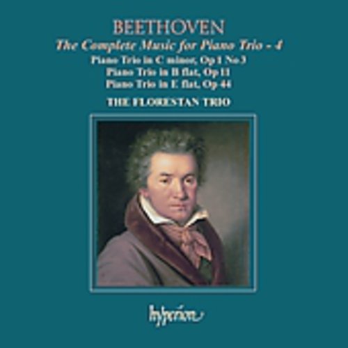 the album cover for L.V. Beethoven - Piano Trios 4