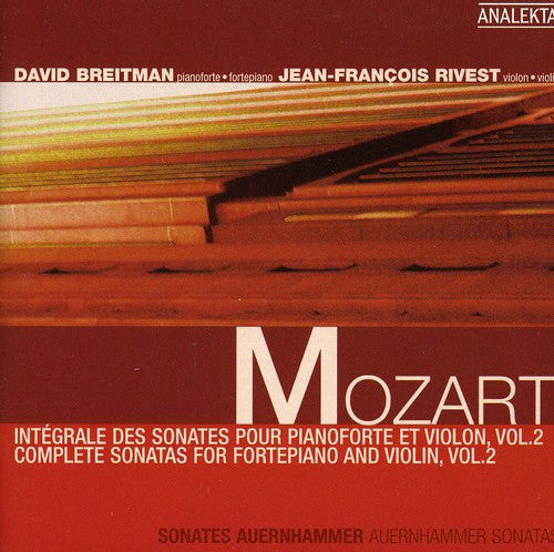 the album cover for W.A. Mozart - Violin Sonatas