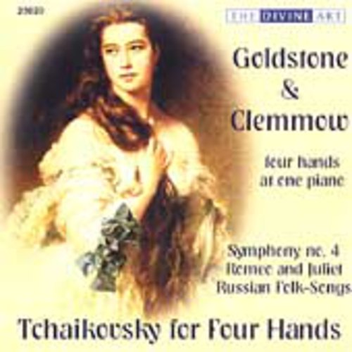 the album cover for Caroline Clemmow - Four Hands at One Piano