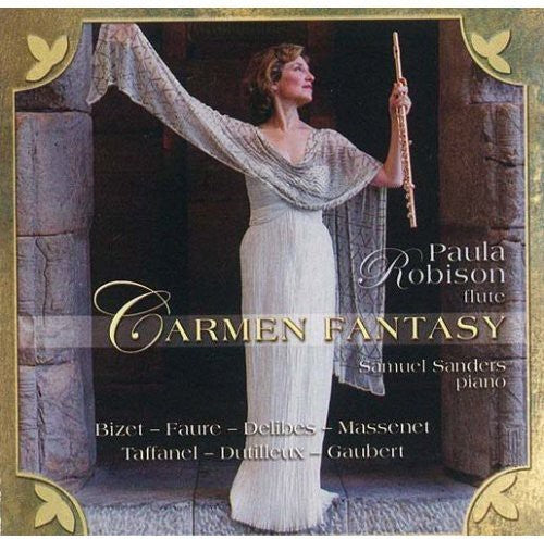 the album cover for PAULA ROBISON - Carmen Fantasy