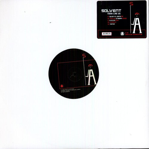 the album cover for Solvent - Think Like Us