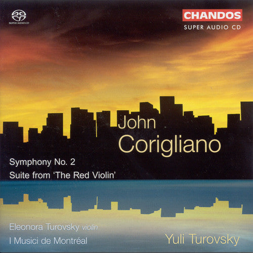 the album cover for Yuli Turovsky - Symphony 2 / Suite from the Red Violin