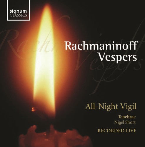 the album cover for TENEBRAE - Vespers All-Night Vigil