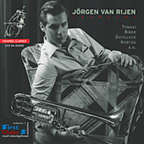 the album cover for Jörgen van Rijen - Music For Trombone (Hybr)
