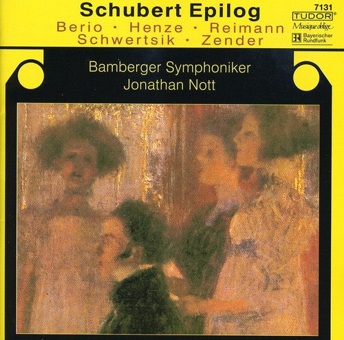 the album cover for F. SCHUBERT - Schubert Epilog