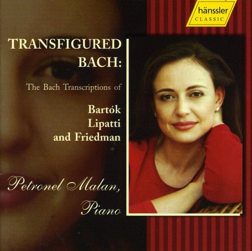 the album cover for Petronel Malan - Transfigured Bach