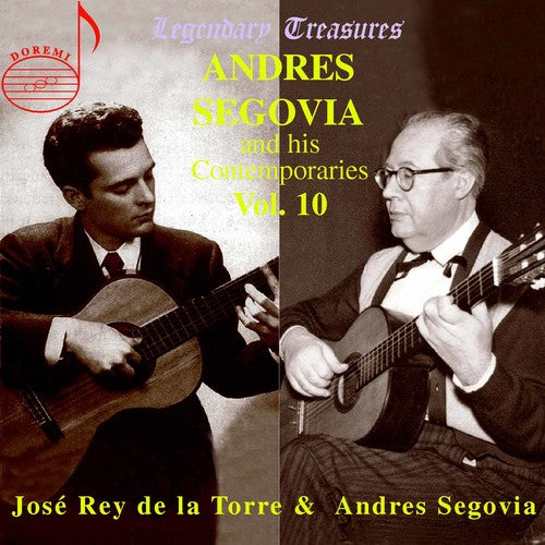 the album cover for Andrés Segovia - And His Contemporaries 10