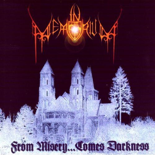 the album cover for In Memorium - From Misery...Comes Darkness